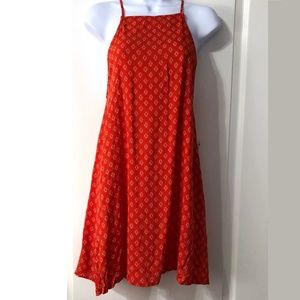 Lulu's Tunic Dress Orange size medium NWT sundress